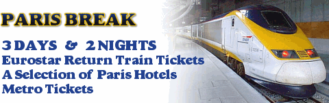 Paris Break, 3 Days & 2 Nights